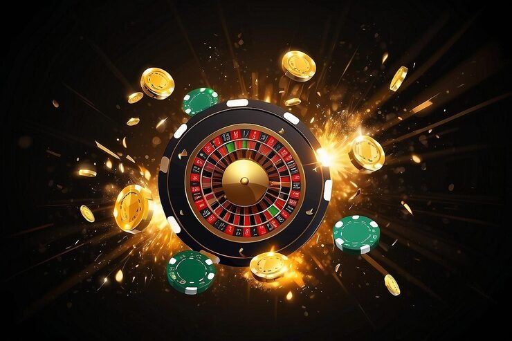 Live roulette wheel at naga15 net studio